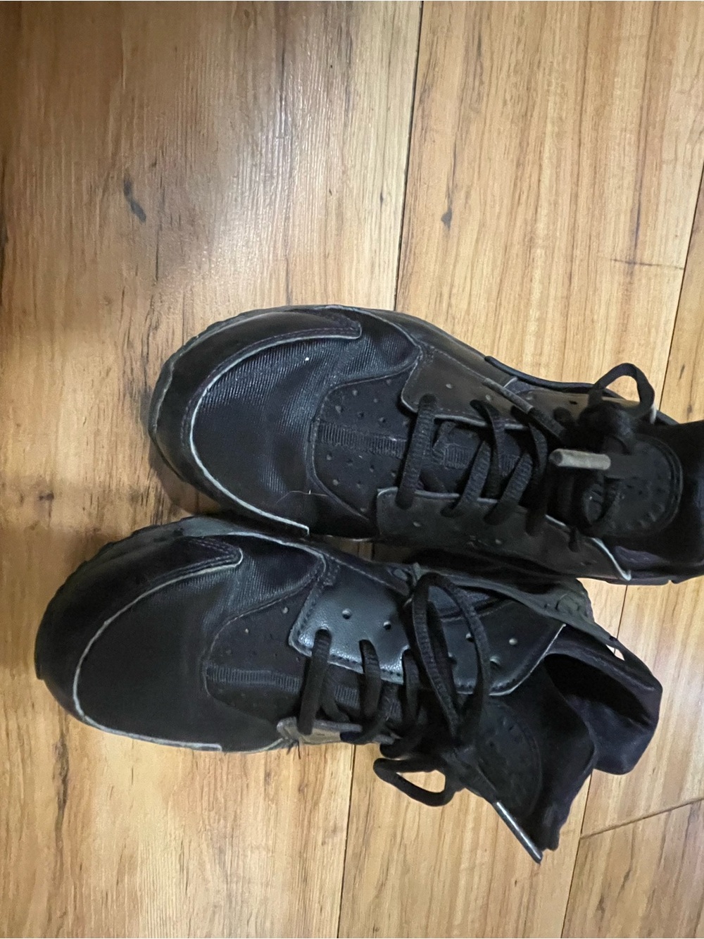 Nike Black Lace-Up Sneakers
